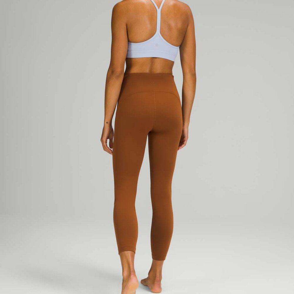 Lululemon Instill High-Rise Tight 25" - Copper Brown Sz 4